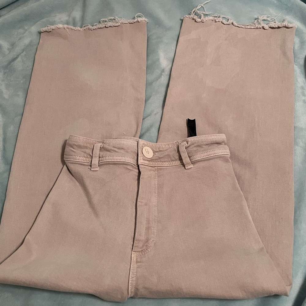 tan jeans